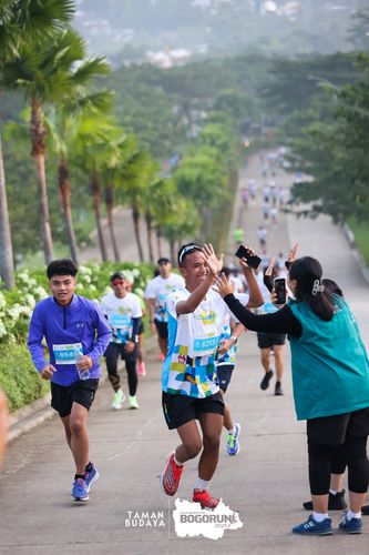 Race photo from Taman Budaya x BOGORUN 2025