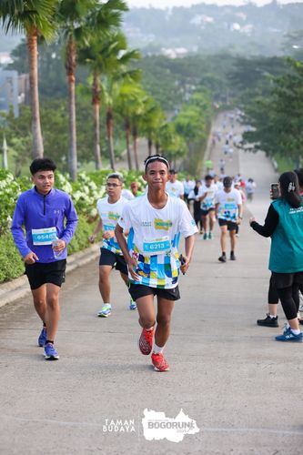 Race photo from Taman Budaya x BOGORUN 2025