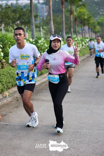 Race photo from Taman Budaya x BOGORUN 2025