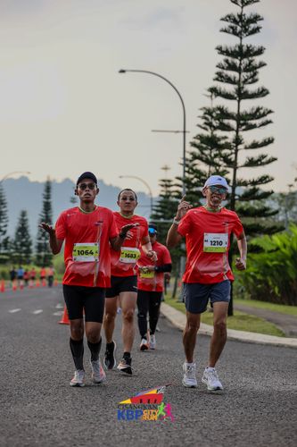 Race photo from CISANGKAN KBP CITY RUN 2025