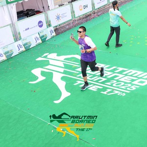 Race photo from ARUTMIN BORNEO RUN 2025