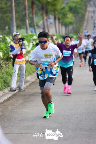 Race photo from Taman Budaya x BOGORUN 2025