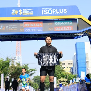 Race photo from SURABAYA ISOPLUS MARATHON 2026
