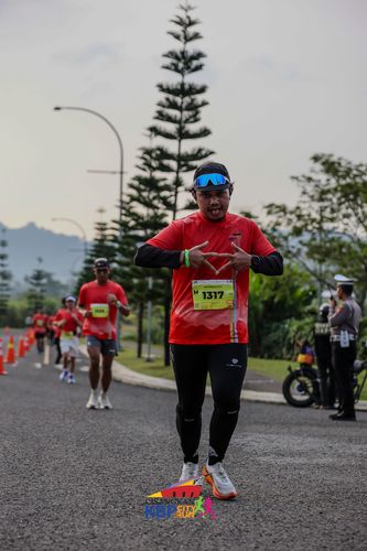 Race photo from CISANGKAN KBP CITY RUN 2025