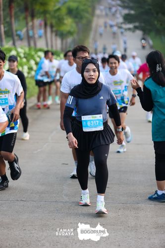 Race photo from Taman Budaya x BOGORUN 2025