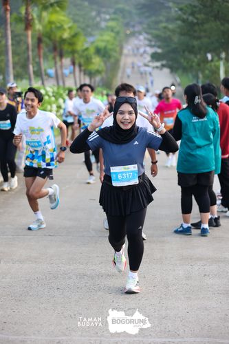 Race photo from Taman Budaya x BOGORUN 2025