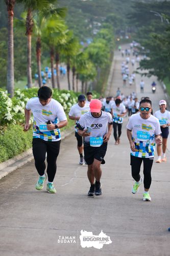 Race photo from Taman Budaya x BOGORUN 2025