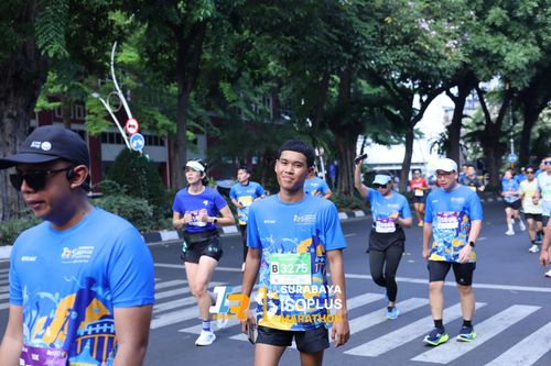 Race photo from SURABAYA ISOPLUS MARATHON 2025
