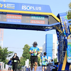 Race photo from SURABAYA ISOPLUS MARATHON 2026
