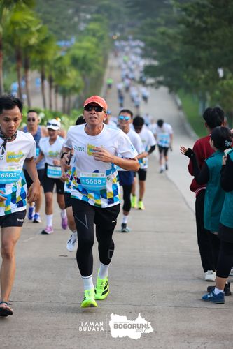 Race photo from Taman Budaya x BOGORUN 2025
