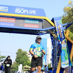 Race photo from SURABAYA ISOPLUS MARATHON 2026