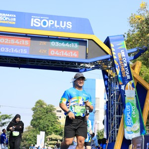 Race photo from SURABAYA ISOPLUS MARATHON 2026