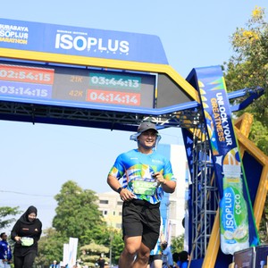 Race photo from SURABAYA ISOPLUS MARATHON 2026