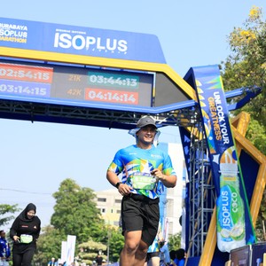 Race photo from SURABAYA ISOPLUS MARATHON 2026