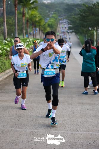 Race photo from Taman Budaya x BOGORUN 2025