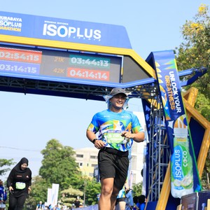 Race photo from SURABAYA ISOPLUS MARATHON 2026