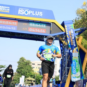 Race photo from SURABAYA ISOPLUS MARATHON 2026