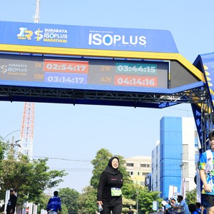 Race photo from SURABAYA ISOPLUS MARATHON 2026