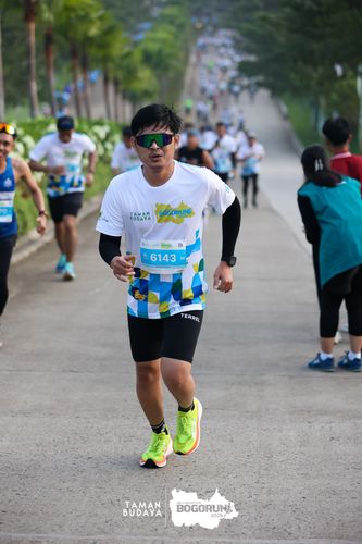 Race photo from Taman Budaya x BOGORUN 2025