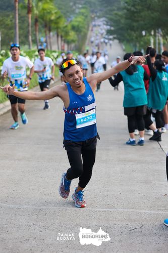 Race photo from Taman Budaya x BOGORUN 2025
