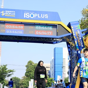 Race photo from SURABAYA ISOPLUS MARATHON 2026