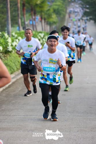 Race photo from Taman Budaya x BOGORUN 2025