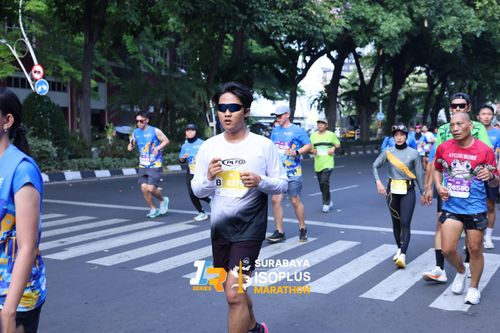 Race photo from SURABAYA ISOPLUS MARATHON 2025