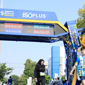 Race photo from SURABAYA ISOPLUS MARATHON 2026