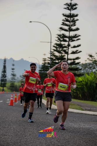Race photo from CISANGKAN KBP CITY RUN 2025