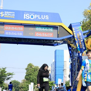 Race photo from SURABAYA ISOPLUS MARATHON 2026