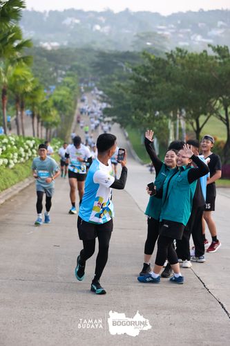 Race photo from Taman Budaya x BOGORUN 2025
