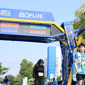 Race photo from SURABAYA ISOPLUS MARATHON 2026