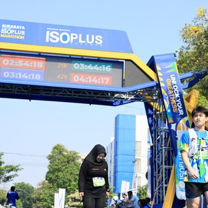 Race photo from SURABAYA ISOPLUS MARATHON 2026