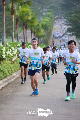 Race photo from Taman Budaya x BOGORUN 2025