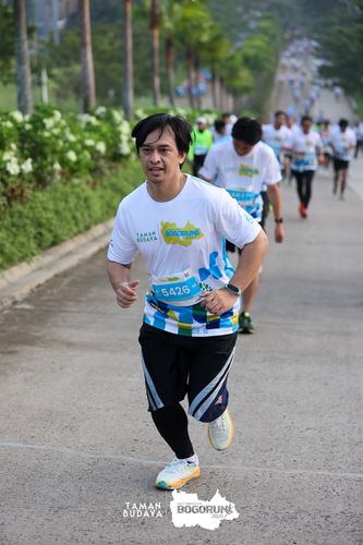 Race photo from Taman Budaya x BOGORUN 2025