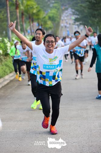 Race photo from Taman Budaya x BOGORUN 2025