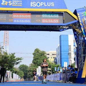 Race photo from SURABAYA ISOPLUS MARATHON 2026