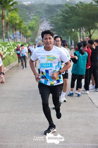 Race photo from Taman Budaya x BOGORUN 2025