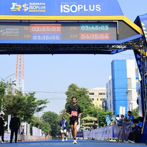 Race photo from SURABAYA ISOPLUS MARATHON 2026