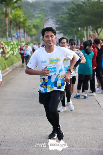 Race photo from Taman Budaya x BOGORUN 2025