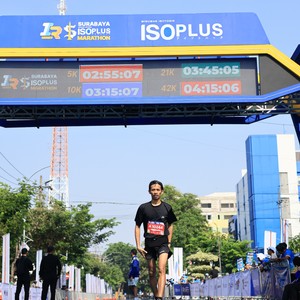 Race photo from SURABAYA ISOPLUS MARATHON 2026
