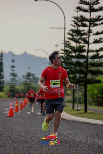 Race photo from CISANGKAN KBP CITY RUN 2025