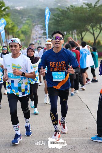 Race photo from Taman Budaya x BOGORUN 2025