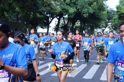 Race photo from SURABAYA ISOPLUS MARATHON 2025