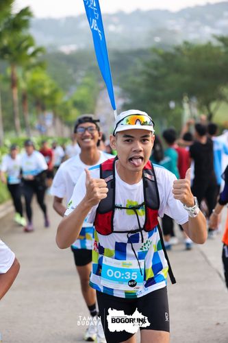 Race photo from Taman Budaya x BOGORUN 2025