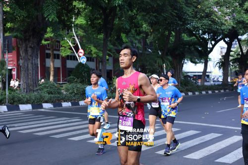 Race photo from SURABAYA ISOPLUS MARATHON 2025