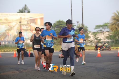 Race photo from ISOPLUS RUN 2025 - JAKARTA