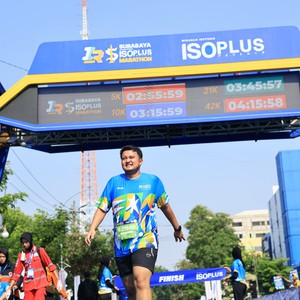 Race photo from SURABAYA ISOPLUS MARATHON 2026