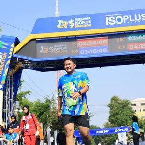 Race photo from SURABAYA ISOPLUS MARATHON 2026