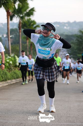 Race photo from Taman Budaya x BOGORUN 2025